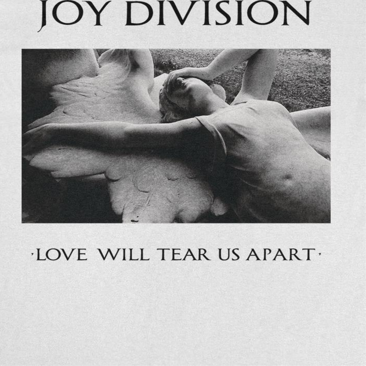 Joy Division Love Will Tear Us Apart Black T-Shirt