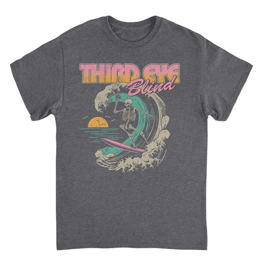 Third Eye Blind Surf Skeleton T-Shirt