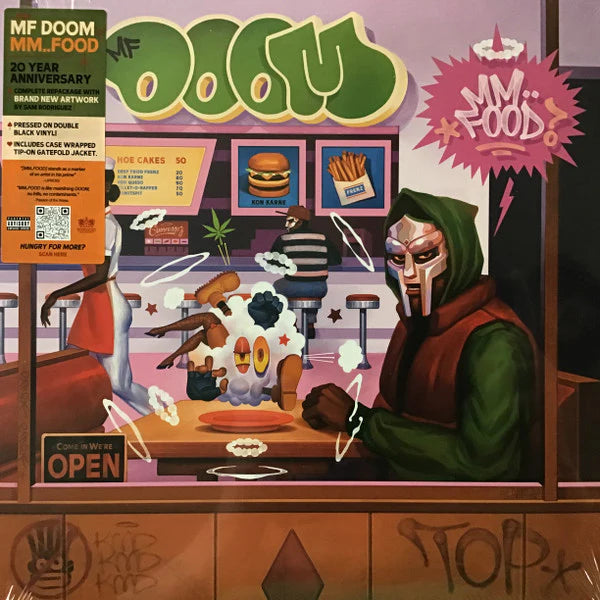 MF DOOM MM..FOOD (20TH ANNIVERSARY/2LP/BLACK VINYL)