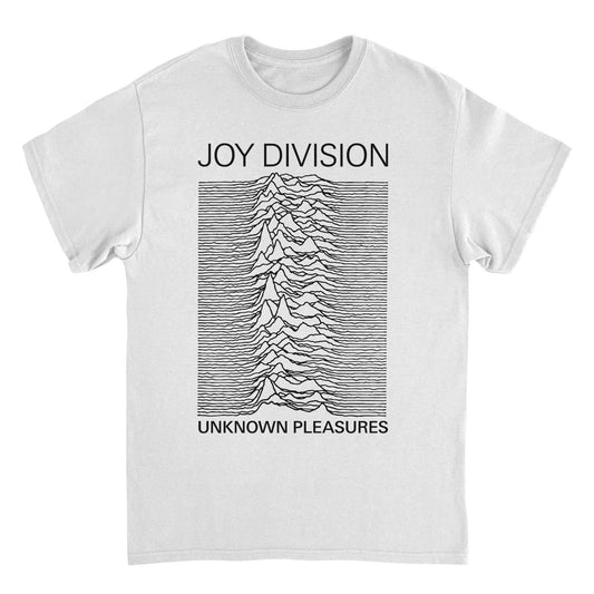 Joy Division Unknown Pleasures Titles T-Shirt